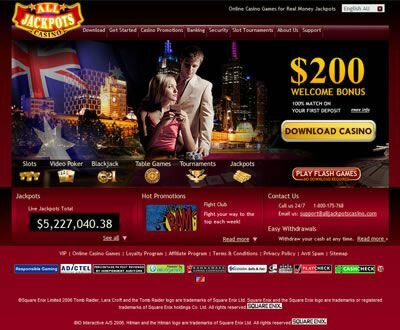 All Jackpots Pokies