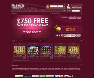 Ruby Fortune Pokies