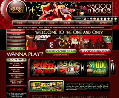 Superior Casino Pokies